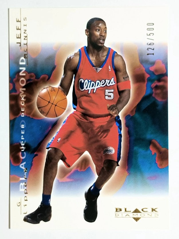 2000-01 Black Diamond Gold #37 Jeff Mcinnis