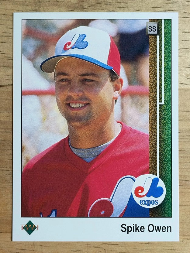 1989 Upper Deck #717 Spike Owen