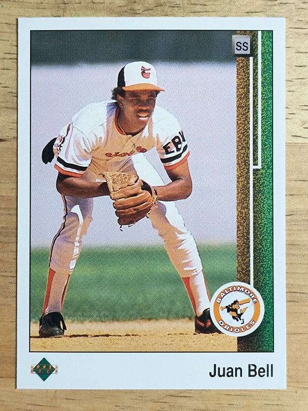 1989 Upper Deck #747 Juan Bell RC