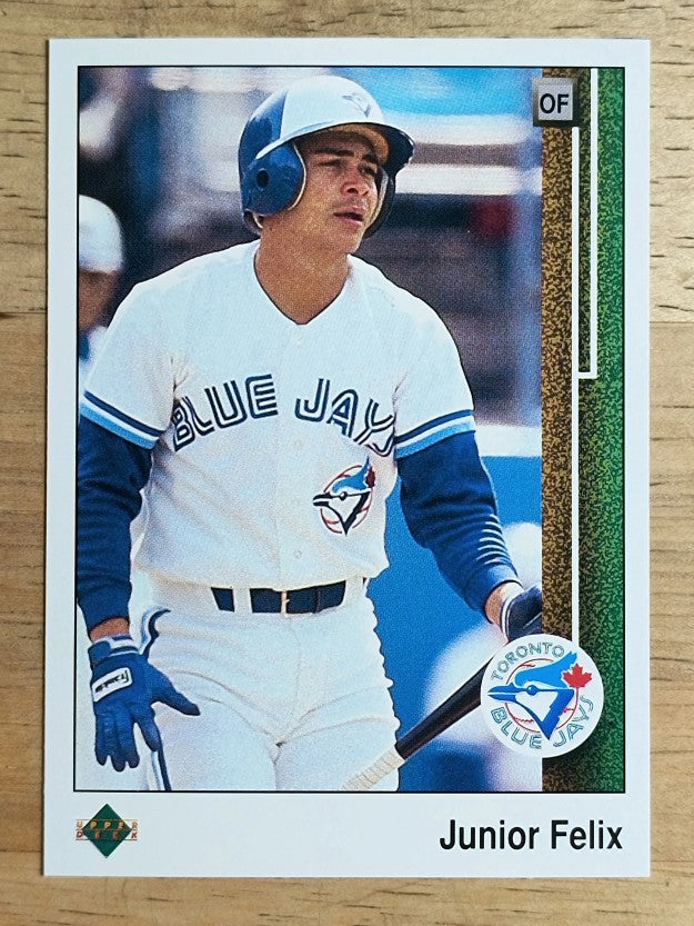 1989 Upper Deck #743 Junior Felix RC