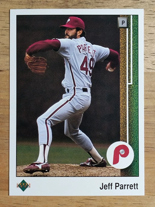 1989 Upper Deck #741 Jeff Parrett