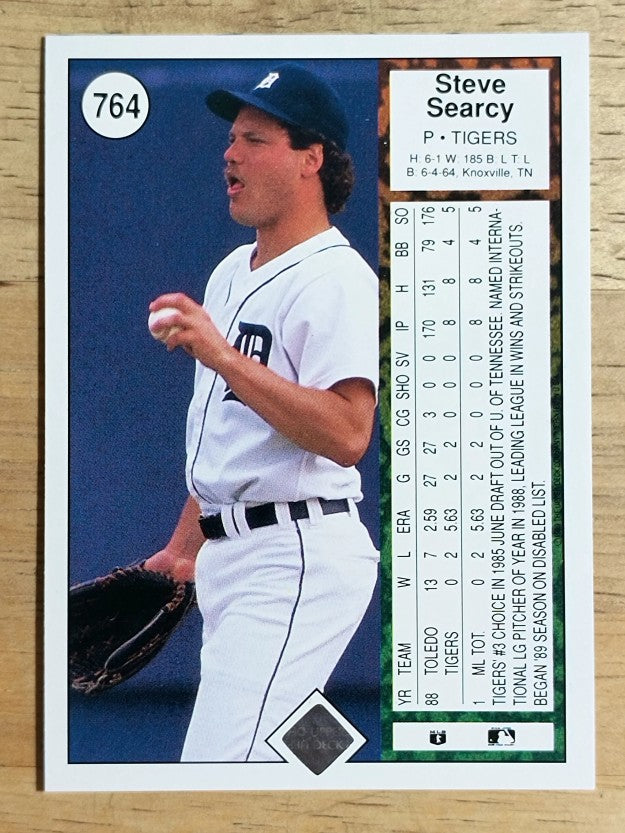 1989 Upper Deck #764 Steve Searcy