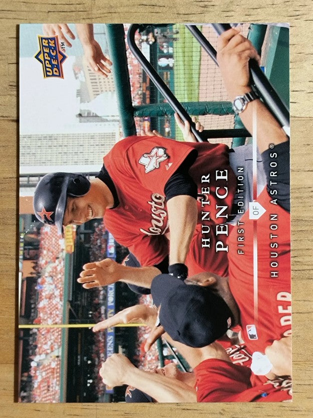 2008 Upper Deck First Edition Glossy #17 Hunter Pence