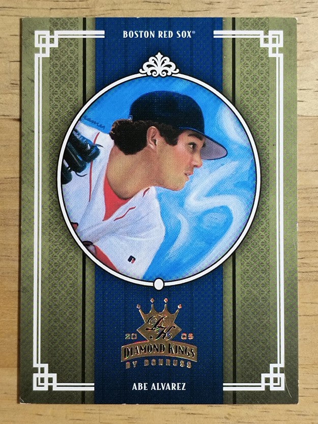 2005 Diamond Kings Gold #45 Abe Alvarez (EXMT)