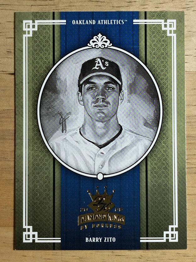 2005 Diamond Kings B/W #164 Barry Zito