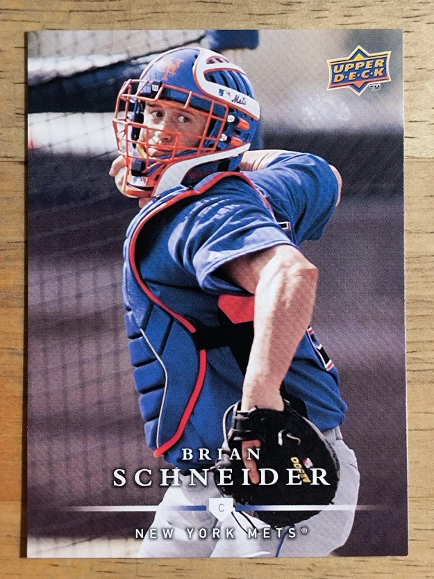 2008 Upper Deck First Edition #417 Brian Schneider