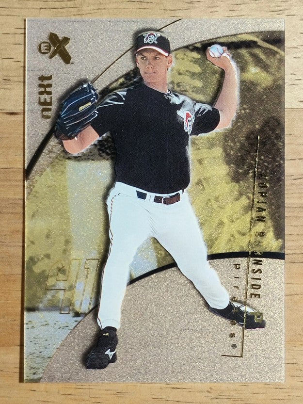 2002 E-X #127 Adrian Burnside NT RC
