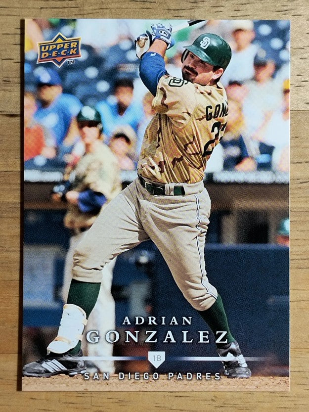 2008 Upper Deck First Edition #449 Adrian Gonzalez