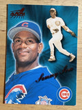 1999 Aurora Red #36 Sammy Sosa (EXMT)