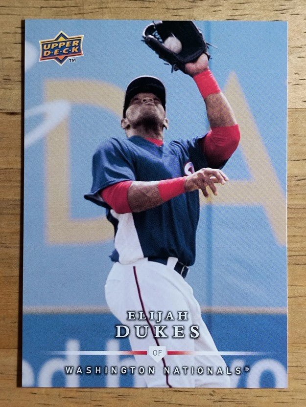2008 Upper Deck First Edition #498 Elijah Dukes