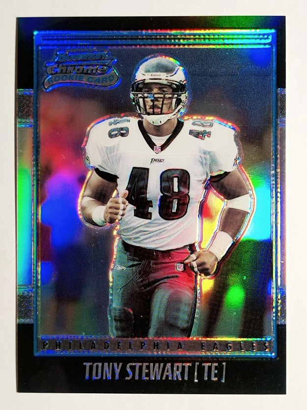 2001 Bowman Chrome #113 Tony Stewart RC