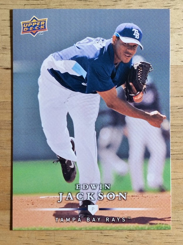 2008 Upper Deck First Edition #481 Edwin Jackson