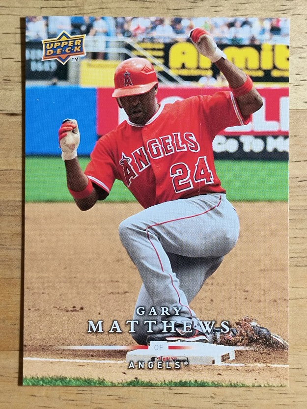 2008 Upper Deck First Edition #382 Gary Matthews