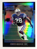 2001 Bowman Chrome #228 Idrees Bashir RC