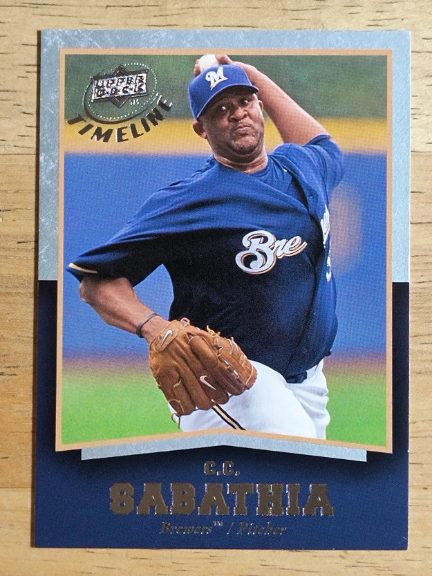 2008 Upper Deck Timeline #39 C.C. Sabathia