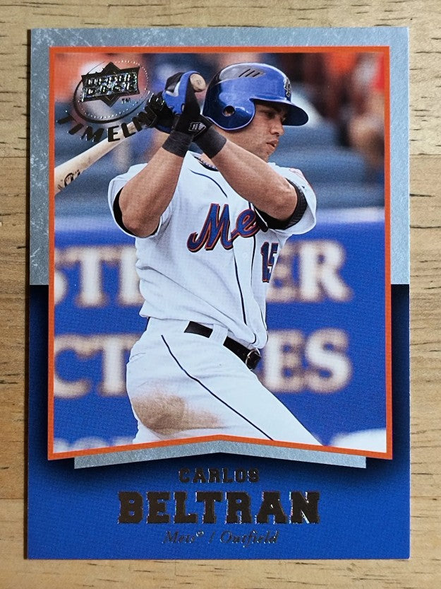 2008 Upper Deck Timeline #3 Carlos Beltran