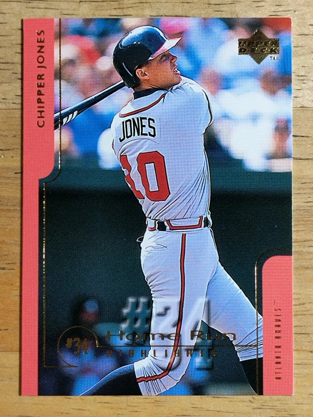 1999 Upper Deck Challengers for 70 #74 Chipper Jones HRH