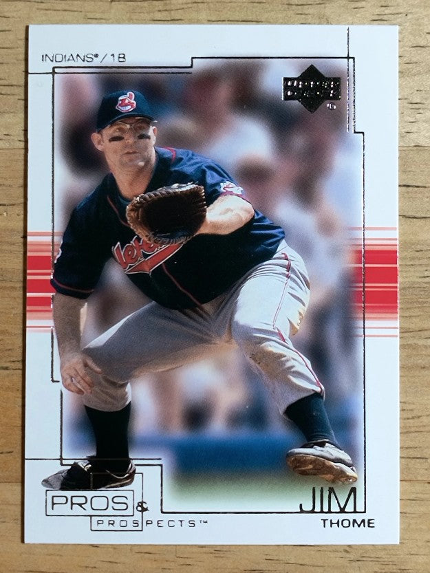 2001 Upper Deck Pros and Prospects #14 Jim Thome