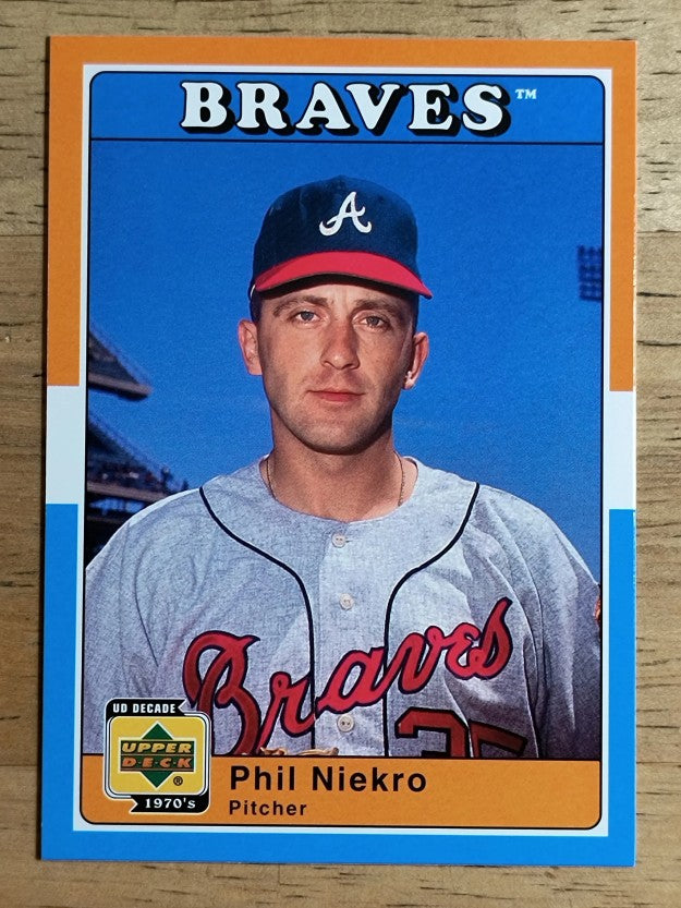 2001 Upper Deck Decade 1970's #47 Phil Niekro