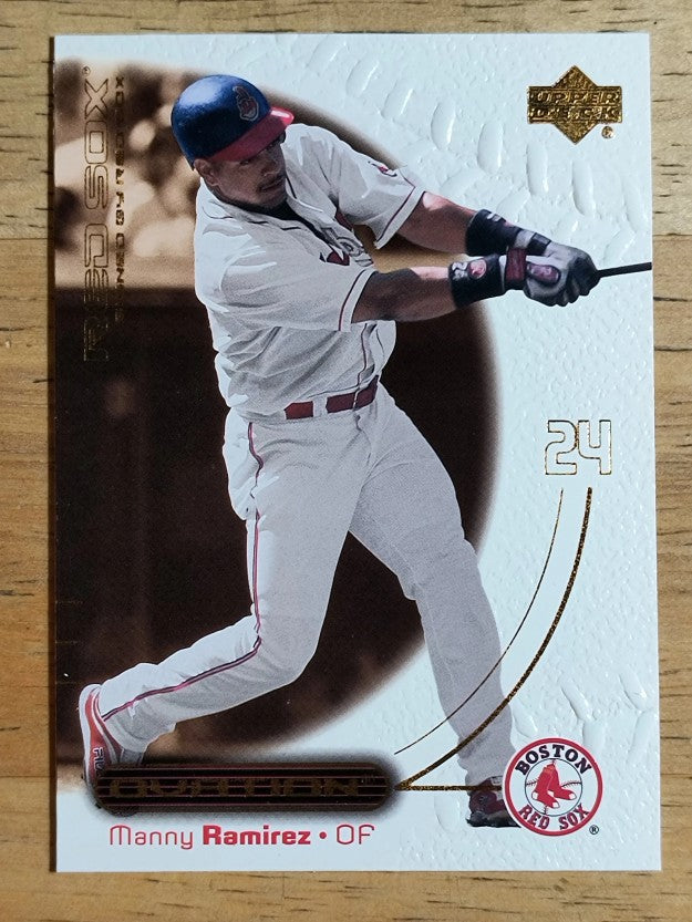 2001 Upper Deck Ovation #17 Manny Ramirez Sox