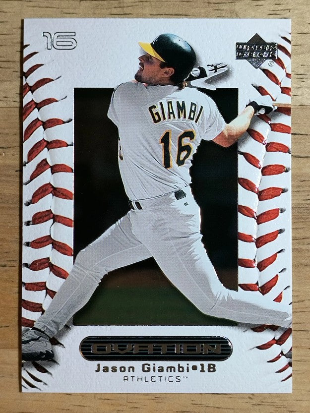 2000 Upper Deck Ovation #6 Jason Giambi