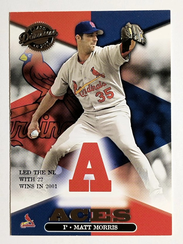 2001 Donruss Class of 2001 Aces #A8 Matt Morris