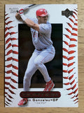 2000 Upper Deck Ovation #53 Juan Gonzalez