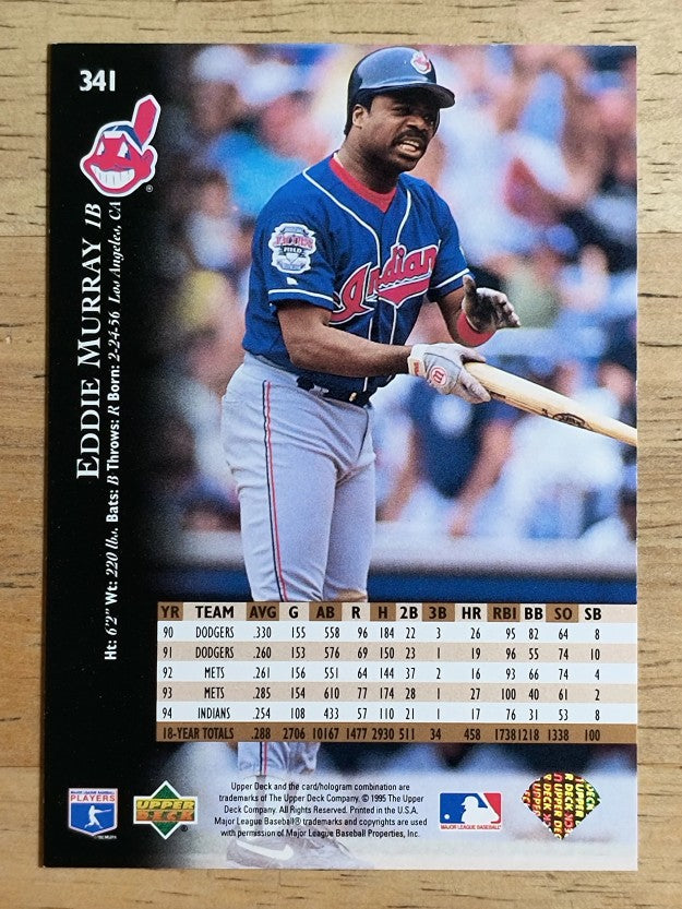 1995 Upper Deck #341 Eddie Murray