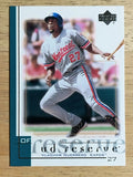 2001 UD Reserve #127 Vladimir Guerrero