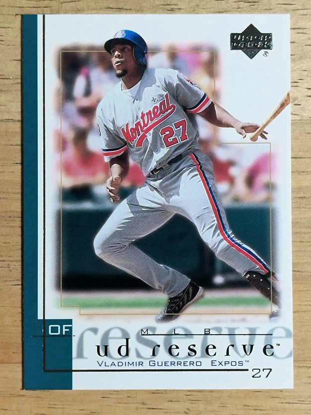 2001 UD Reserve #127 Vladimir Guerrero