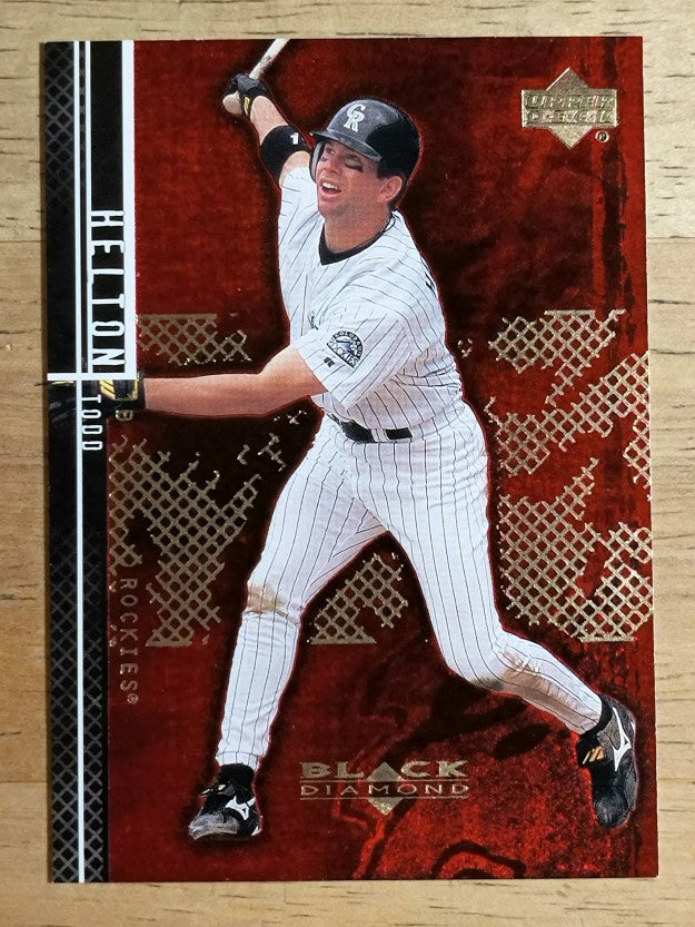 2000 Black Diamond Rookie Edition #88 Todd Helton