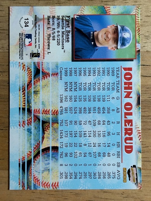 2000 Revolution #134 John Olerud
