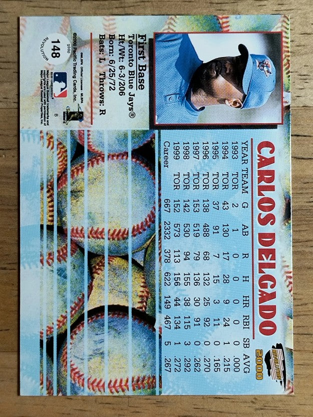 2000 Revolution #148 Carlos Delgado