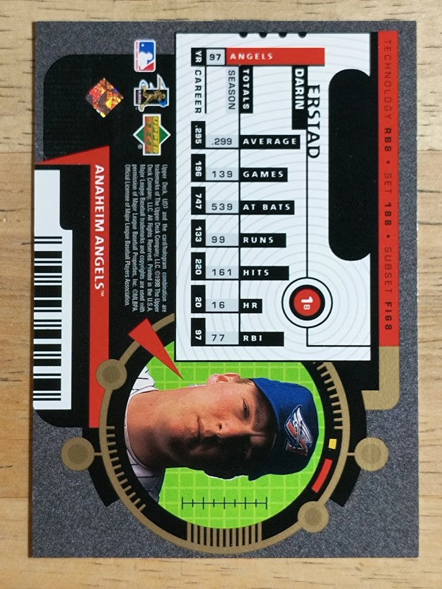 1998 UD3 #188 Darin Erstad FR
