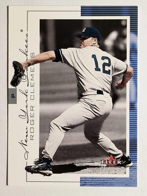 2001 Fleer Genuine #78 Roger Clemens