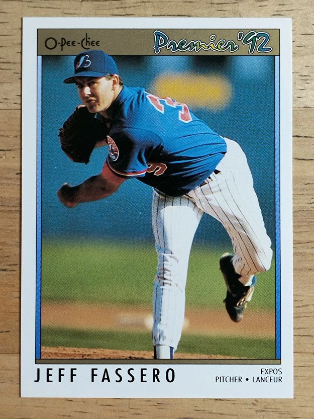 1992 O-Pee-Chee Premier #119 Jeff Fassero