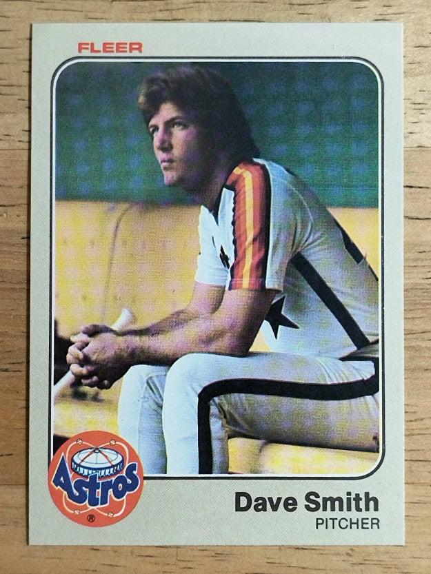 1983 Fleer #466 Dave Smith
