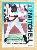 1992 Fleer #644 Kevin Mitchell