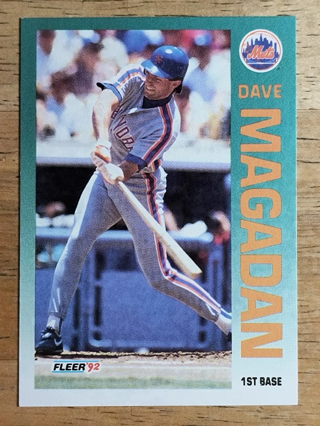 1992 Fleer #510 Dave Magadan