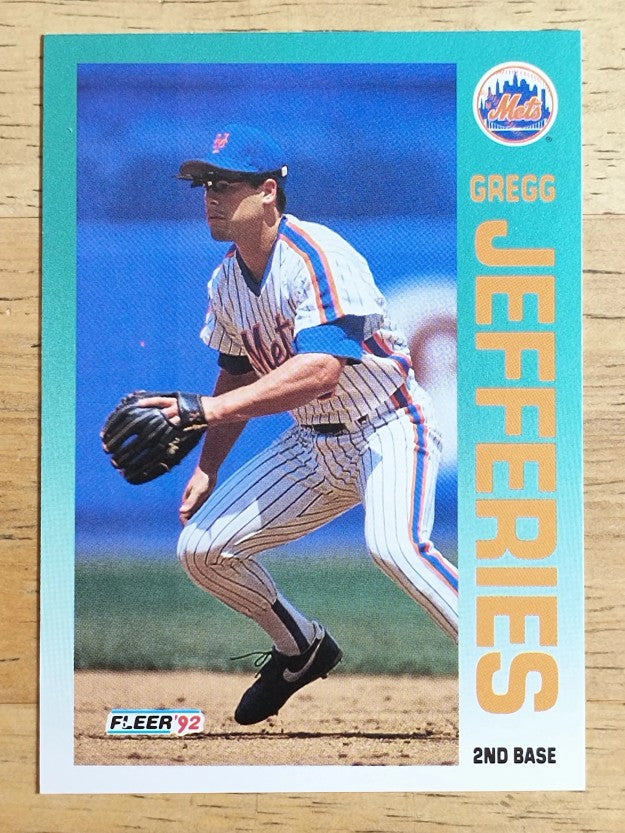 1992 Fleer #508 Gregg Jefferies