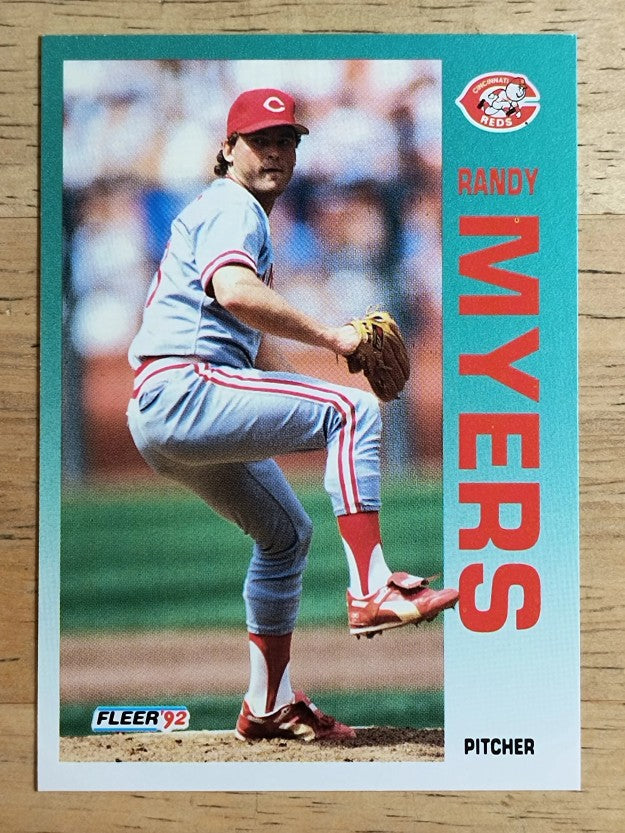 1992 Fleer #413 Randy Myers
