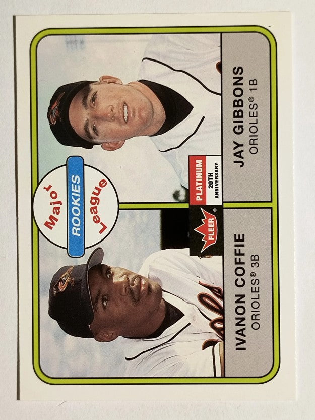 2001 Fleer Platinum #279 Jay Gibbons RC