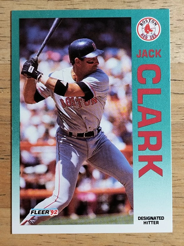 1992 Fleer #36 Jack Clark