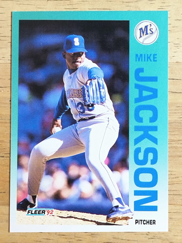 1992 Fleer #282 Mike Jackson