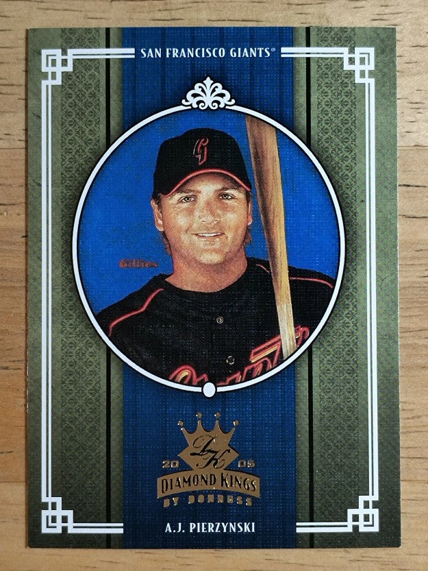 2005 Diamond Kings #200 A.J. Pierzynski