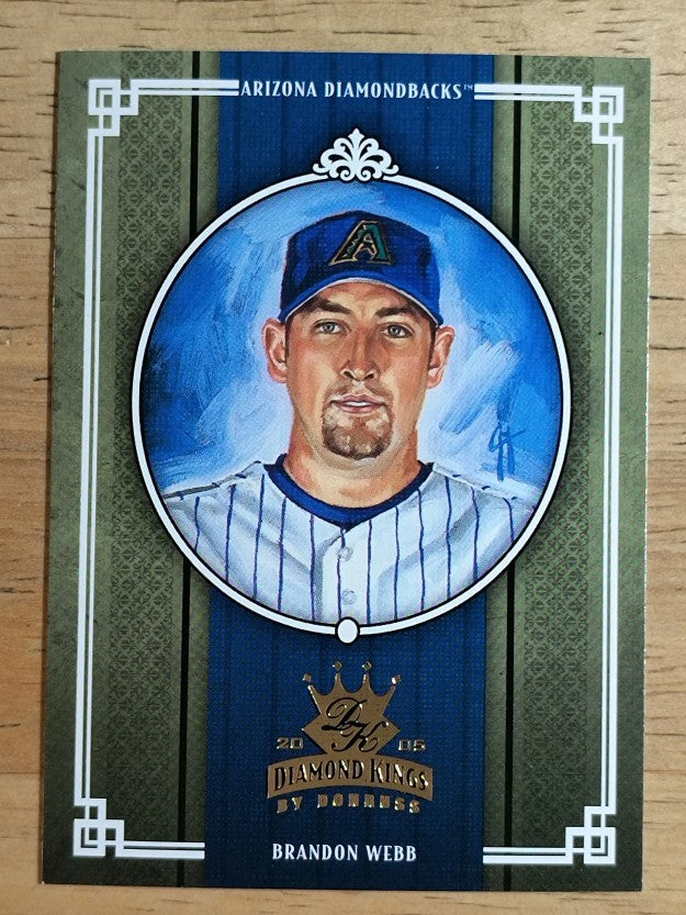 2005 Diamond Kings #12 Brandon Webb