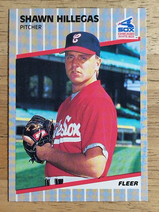 1989 Fleer #498 Shawn Hillegas