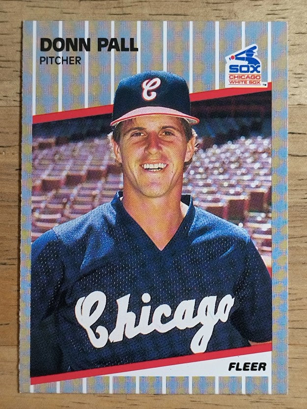 1989 Fleer #505 Donn Pall