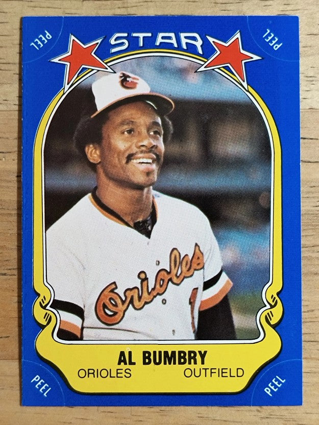 1981 Fleer Star Stickers #30 Al Bumbry