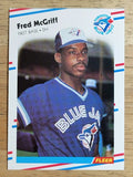 1988 Fleer #118 Fred McGriff